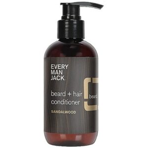Every Man Jack Sandalwood Beard + Hair Conditioner - 6.7 oz