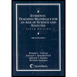 Evidence : Teaching Materials for an Age of Science and Statutes - 2005 Supplement