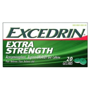 Excedrin Extra Strength Headache Relief Geltabs - 80.0 ea