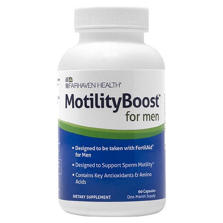 Fairhaven Health MotilityBoost for Men Dietary Supplement Capsules - 60.0 ea