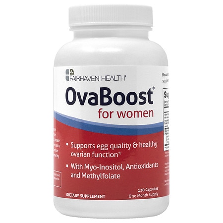 Fairhaven Health OvaBoost for Women Fertility Supplement with Myo-Inositol - 120.0 ea