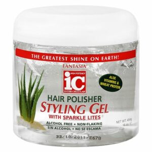 Fantasia Hair Polisher Styling Gel with Sparkle Lites - 16.0 Ounces