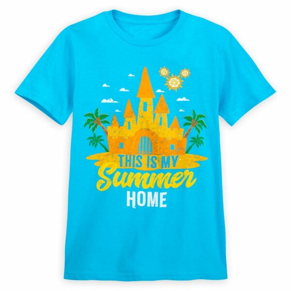 Fantasyland Castle Summer Fun T-Shirt for Adults Official shopDisney