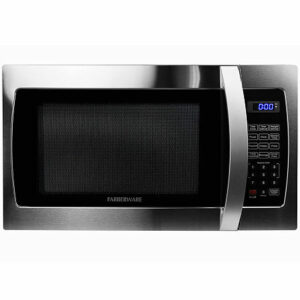 Farberware Professional FMO13AHTBKE 1.3 Cu. Ft 1000-Watt Microwave Oven, One Size , Stainless Steel