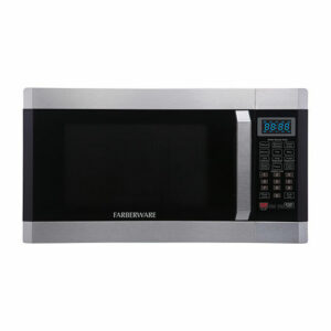 Farberware Professional FMO16AHTPLB 1.6 Cu. Ft 1100- Watt Microwave Oven with Smart Sensor, One Size , Stainless Steel