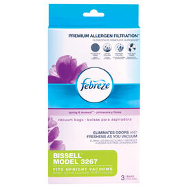 Febreze Vacuum Bags (3 pack) for Upright Vacuums