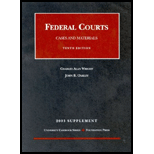 Federal Courts : Cases and Materials (2003 Supplement)