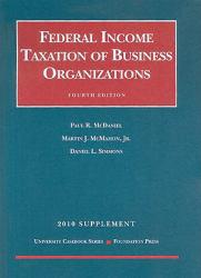 Federal Income Taxation of Business Organizations -10 Supplement