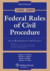 Federal Rules of Civil Procedure 2008-2009 Supplement