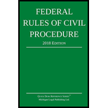 Federal Rules of Civil Procedure; 2018 Edition: With Statutory Supplement