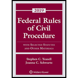 Federal Rules of Civil Procedure - 2019 Supplement