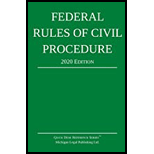 Federal Rules of Civil Procedure; 2020 Edition: With Statutory Supplement