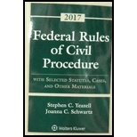 Federal Rules of Civil Procedure with Selected Statutes, Cases, and Other Materials 2017 Supplement