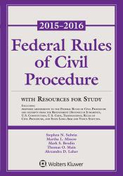 Federal Rules of Civilization Proc. 2015-16-Supplement