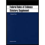 Federal Rules of Evidence, Statutory Supplement