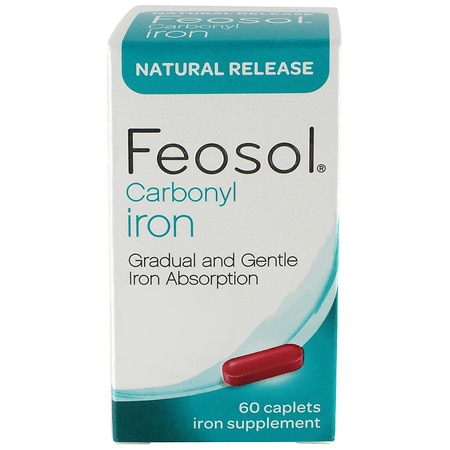 Feosol Natural Release Iron Supplement Caplets - 60.0 ea