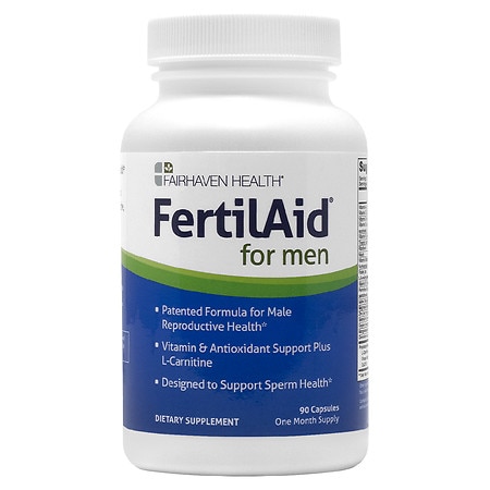 FertilAid For Men Natural Fertility Supplement, Capsules - 90.0 ea