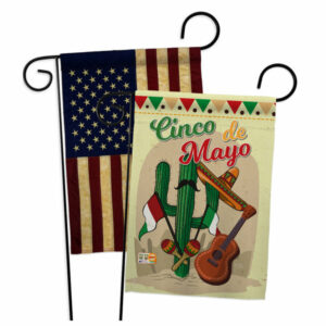 Fiesta Cinco de Mayo Country & Primitive Southwest Garden Flags Pack