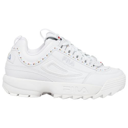 Fila Boys Fila Disruptor 2 Repeat - Boys' Grade School Shoes White/Blue/Citrus Size 05.0