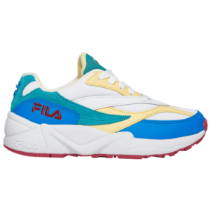 Fila Boys Fila Venom - Boys' Grade School Shoes White/Teal/Royal Size 05.5