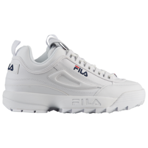 Fila Mens Fila Disruptor II - Mens Training Shoes White/Navy/Red Size 14.0