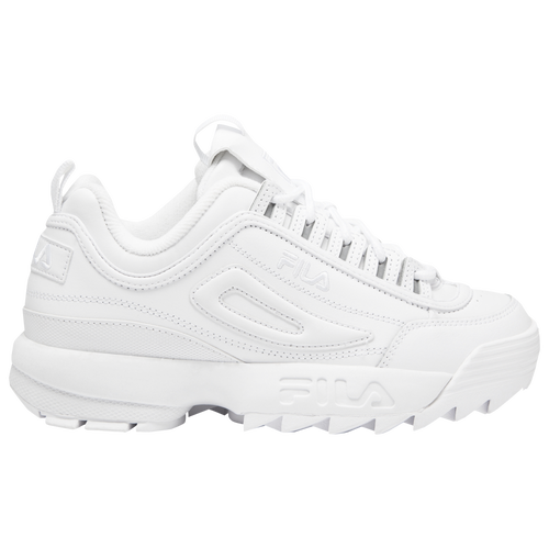 Fila Mens Fila Disruptor II - Mens Training Shoes White/White/White Size 10.0