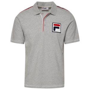 Fila Mens Fila Italia Polo - Mens Red/Navy/White Size S