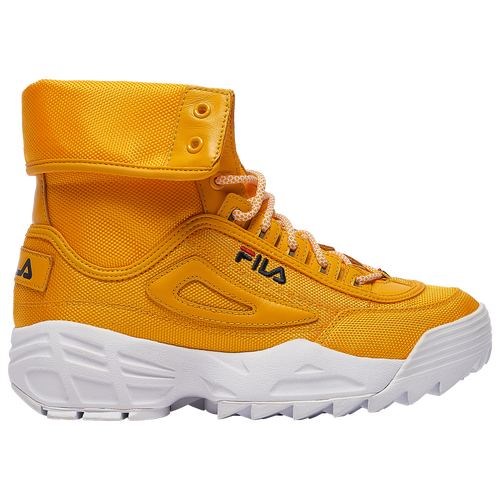 Fila Womens Fila Disruptor Ballistic Boot - Womens Shoes Citrus/Navy/Red Size 06.0