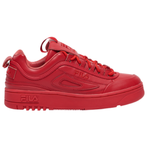 Fila Womens Fila Disruptor II x FX-100 Lux - Womens Shoes Red/Red/Red Size 08.0