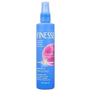 Finesse Finish + Strengthen Extra Hold Hairspray-Non Aerosol - 8.5 fl oz