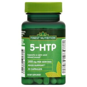 Finest Nutrition 5-HTP 100 mg Dietary Supplement Capsules - 30.0 ea