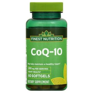 Finest Nutrition Co Q-10 200 mg Dietary Supplement Softgels - 60.0 ea