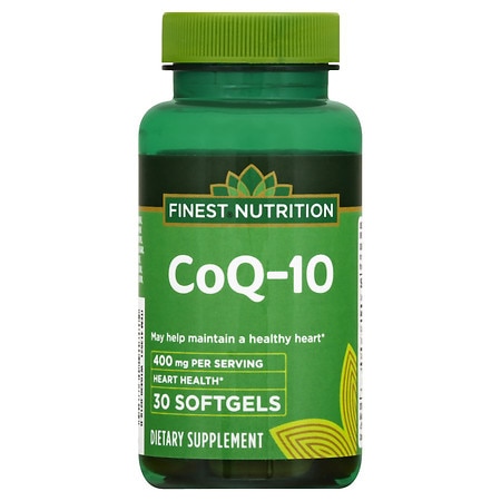 Finest Nutrition Co Q-10 400 mg Dietary Supplement Softgels - 30.0 ea