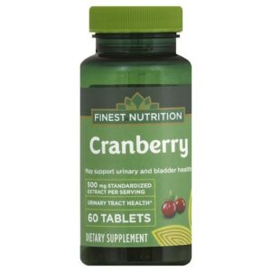 Finest Nutrition Cranberry 500 mg - 60.0 ea