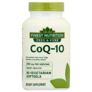 Finest Nutrition Free & Pure Co Q-10 - 90.0 ea