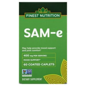 Finest Nutrition SAM-e Double Strength 400 mg Caps - 60.0 ea