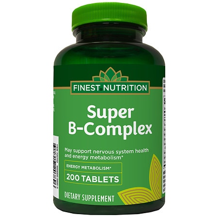 Finest Nutrition Vitamin B Complex 500mg - 200.0 ea