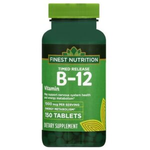 Finest Nutrition Vitamin B12 1000 mcg Timed Released - 150.0 ea