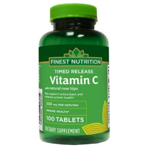 Finest Nutrition Vitamin C 500mg Timed Released - 100.0 ea