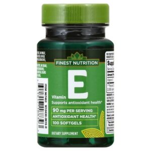 Finest Nutrition Vitamin E 200 IU Softgels - 100.0 ea