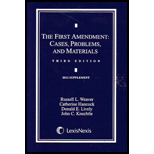 First Amendment : Cases, Materials.. 12 Supplement