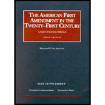 First Amendment : Cases and Materials, 2002 Supplement