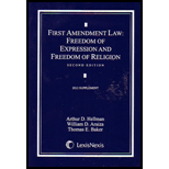 First Amendment Law - 2012 Supplement