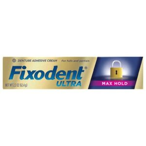 Fixodent Ultra Max Hold Dental Adhesive - 2.2 oz