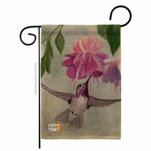 Flight of Hummingbird Garden Friends Birds Garden Flag