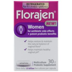 Florajen Women High Potency Probiotic -Maintains Women's Health - 30.0 ea