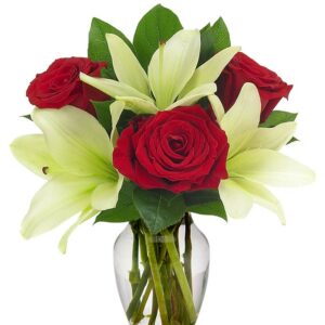 Flower Delivery: Loving Lily & Rose Flowers - Regular