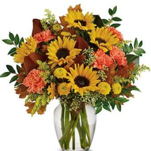 Flowers - Autumn's Hearty Harvest Bouquet - Regular