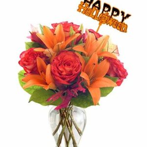 Flowers - BOO-tiful Orange Bouquet - Regular