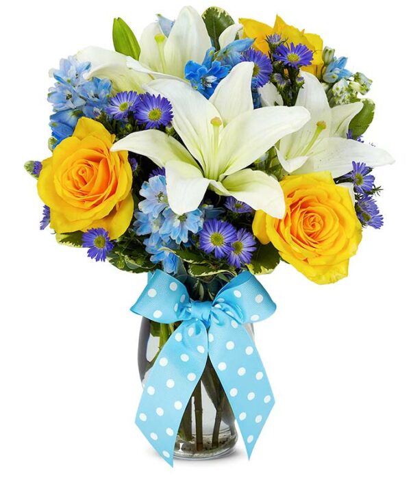 Flowers - Baby Boy Bouquet - Regular